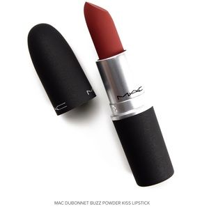 MAC Powder Kiss Lipstick Dubonnet Buzz 926